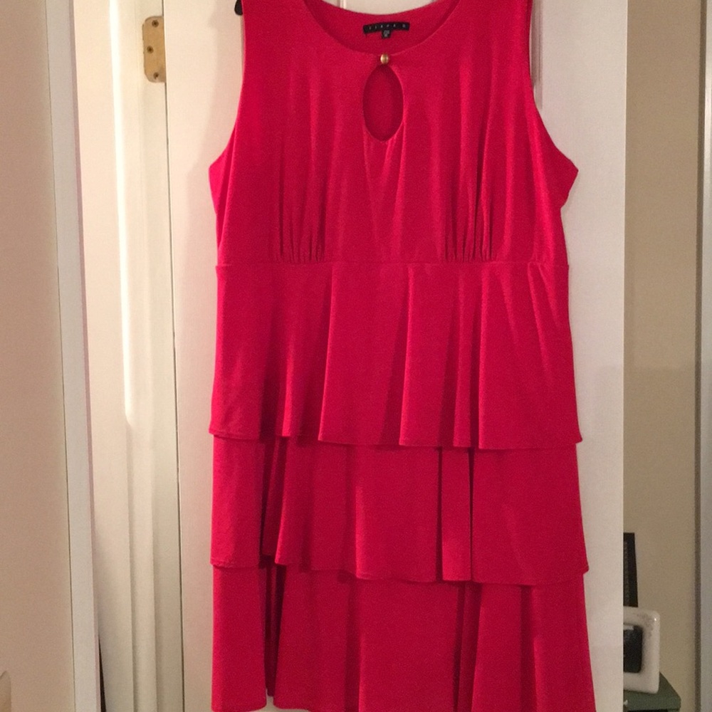 Tiered ruffle dress